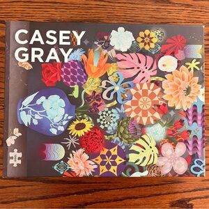 Casey Gray Still Life With Flowers 1000 Pc Jigsaw Puzzle